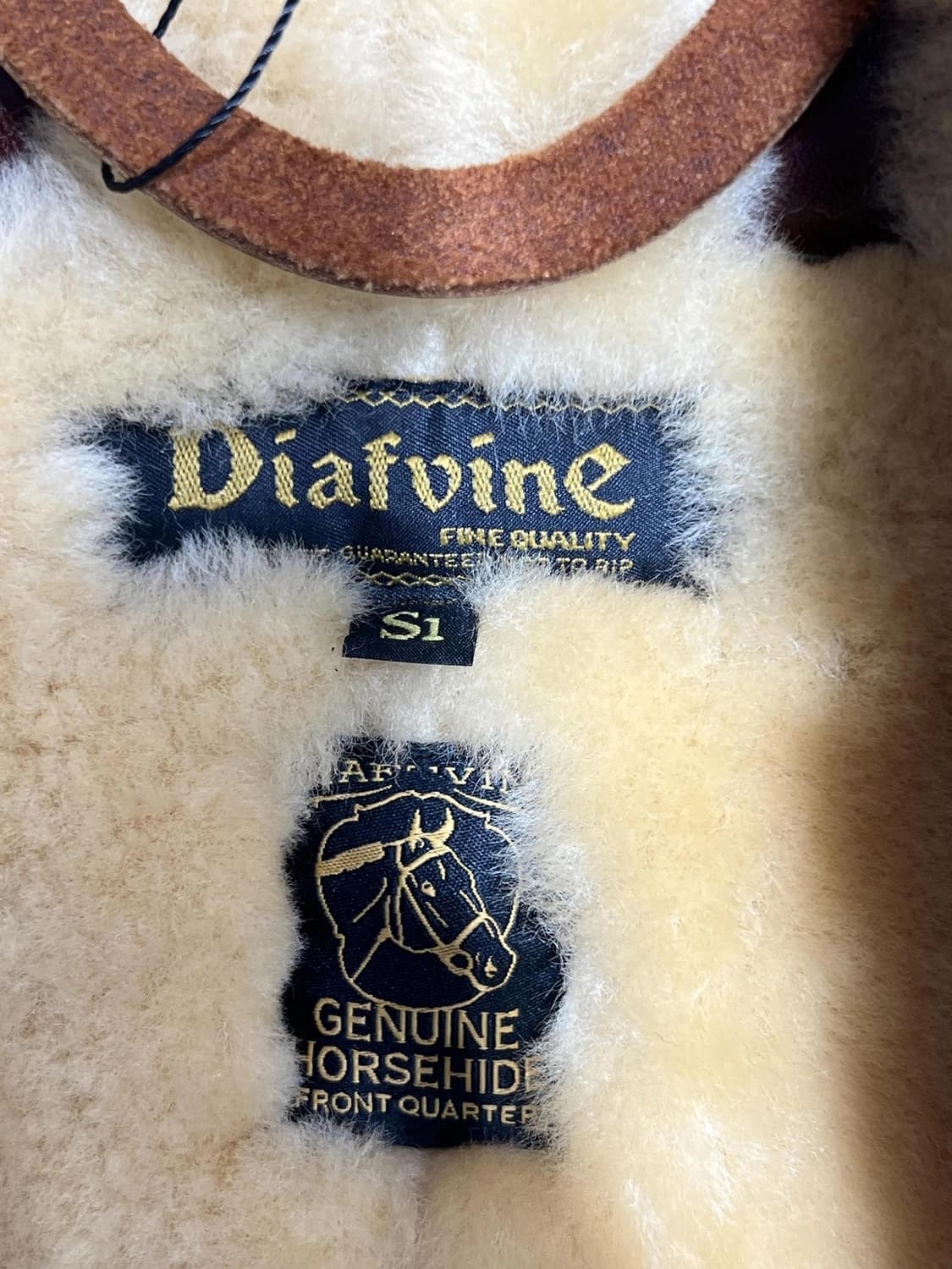 디아프바인 홀스레더 무스탕 상품이미지2