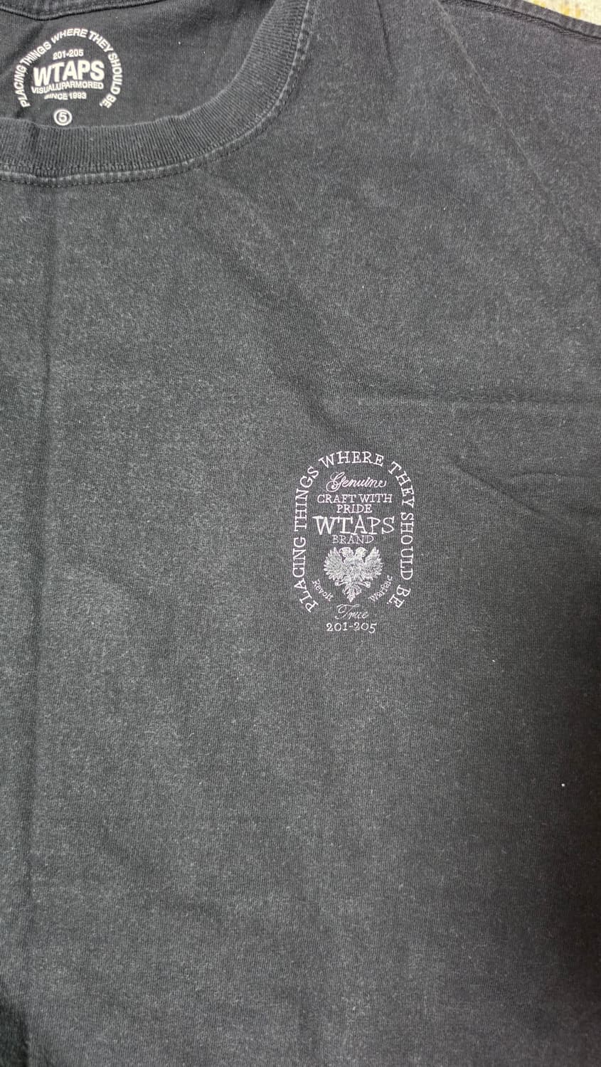 더블탭스 Wtaps Heraldry 티셔츠 5사이즈 상품이미지5