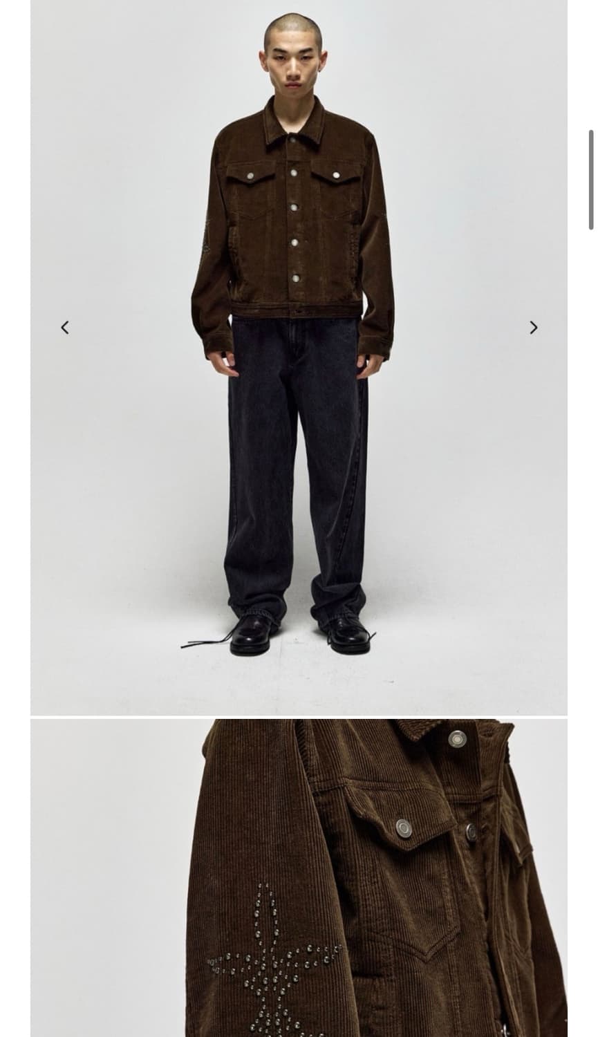 서피스에디션 스터드 트랙커 자켓 상품이미지2