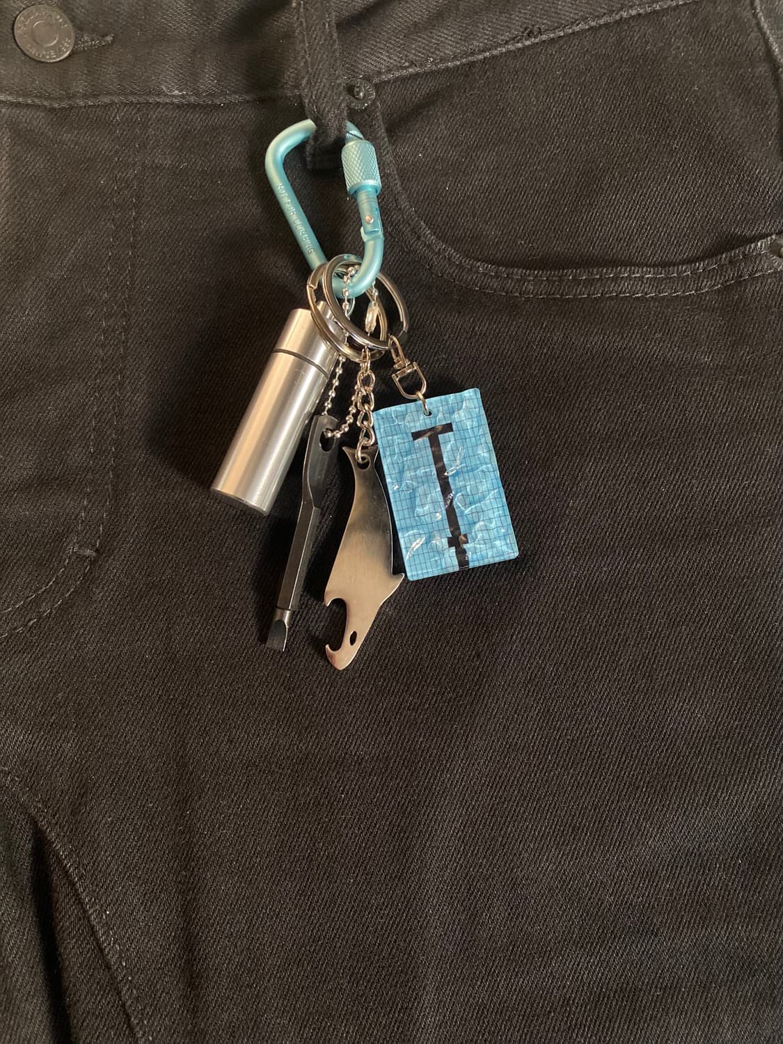 스카이블루 멀티툴 키링 상품이미지3