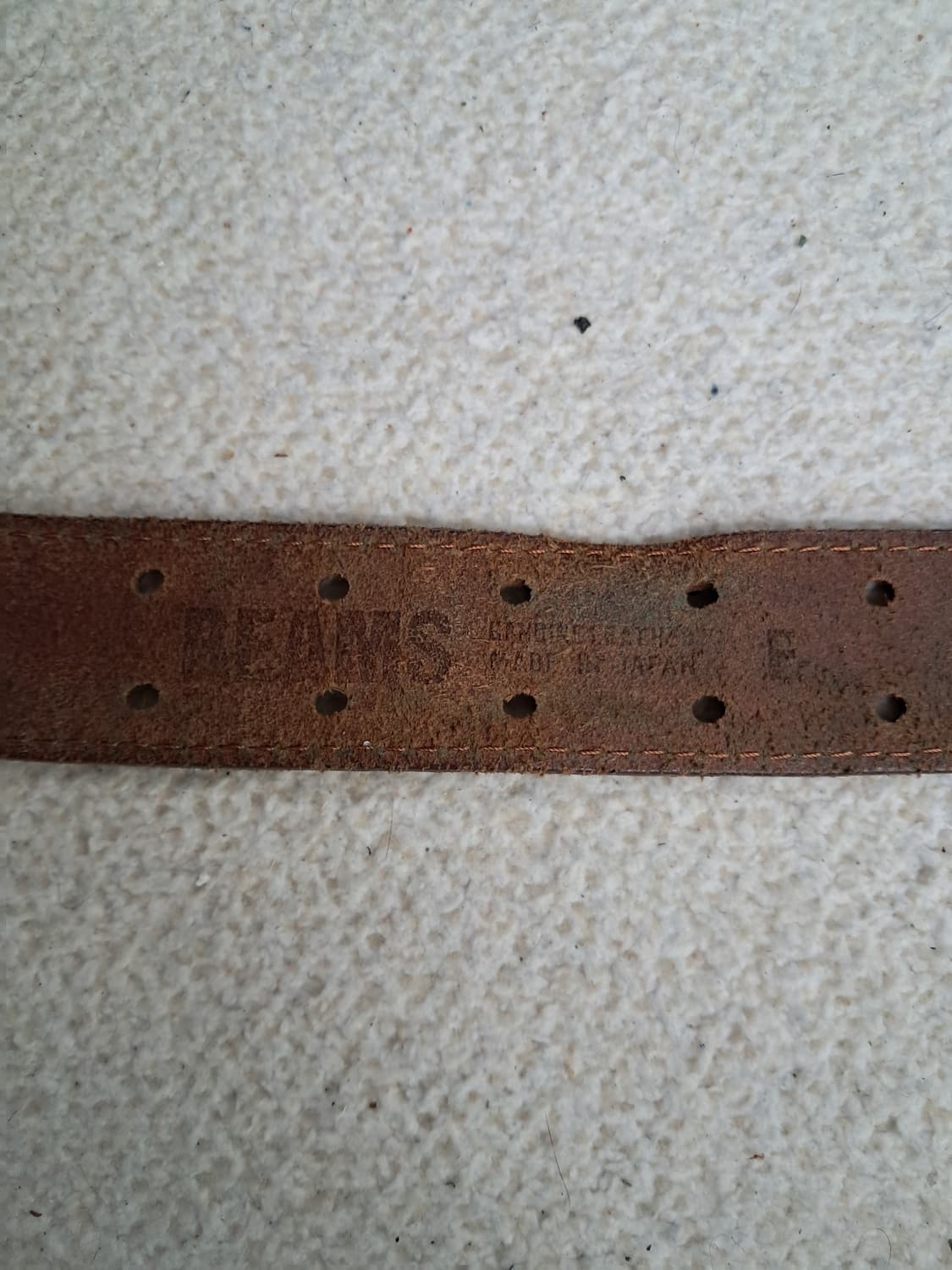 beams  가죽벨트 상품이미지2