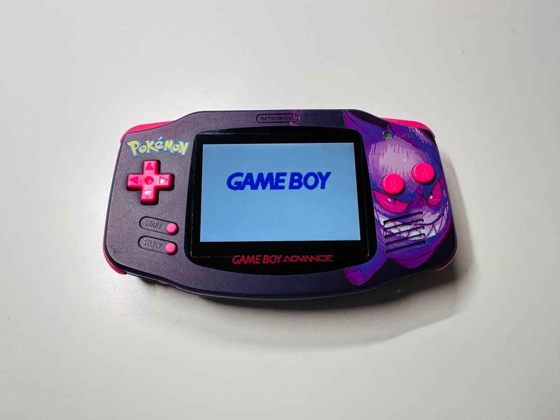 닌텐도 GBA 게임보이 어드밴스 포켓몬 팬텀 백라이트 에디션 판매 상품이미지5