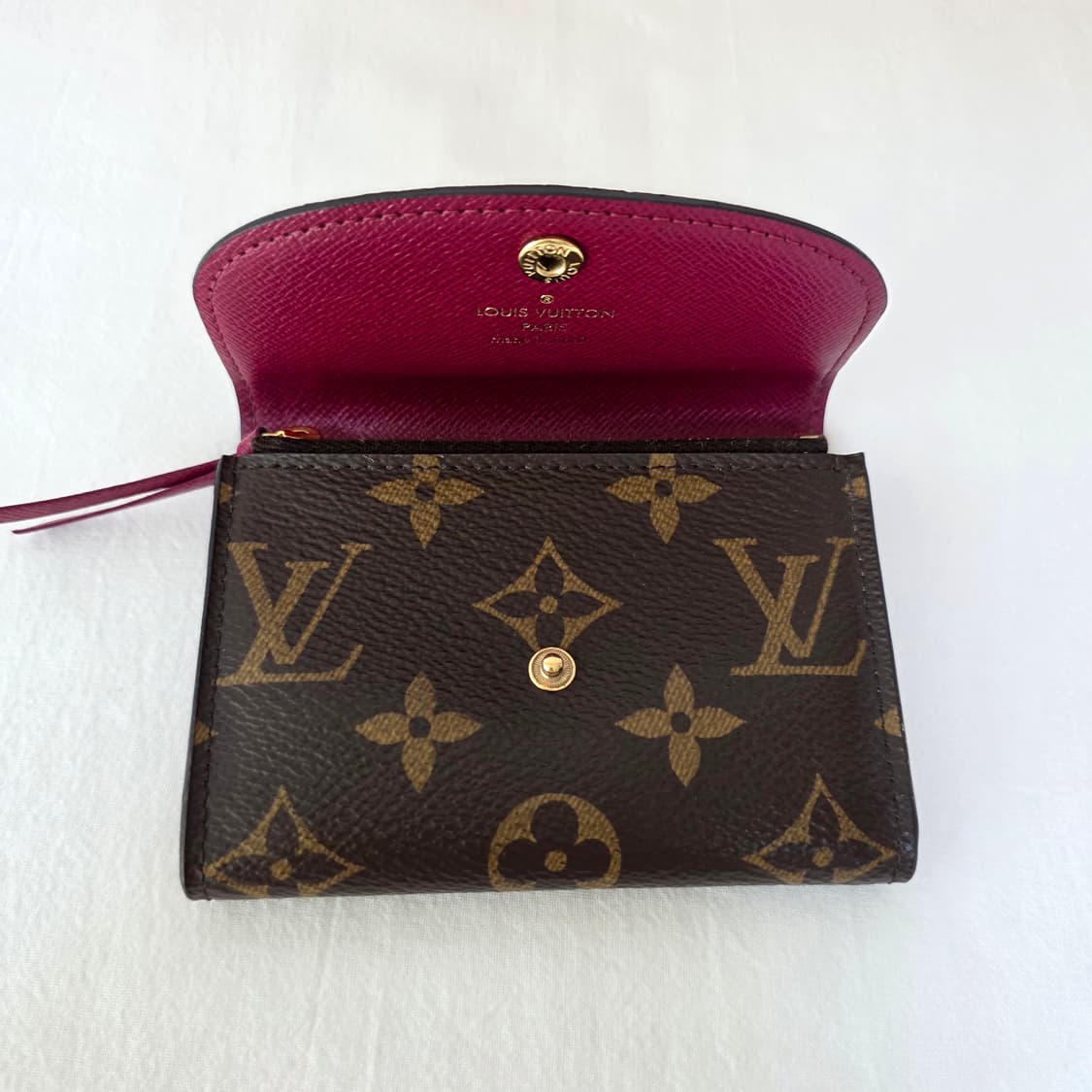 [S급/정품] 루이비통 로잘리 코인 퍼스 모노그램 푸시아 상품이미지9
