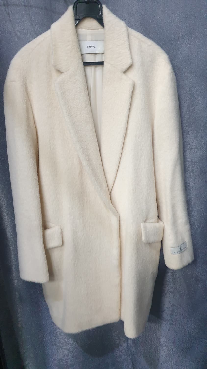 DEWL 아이보리 알파카 코트 M 상품이미지1