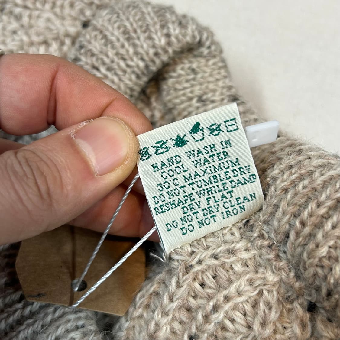 M) Aran Crafts 아란크래프트 피셔맨 울 니트 스웨터 상품이미지8