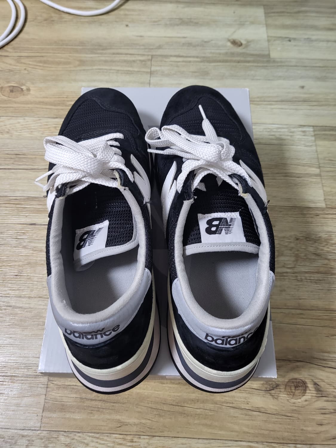  뉴발란스 990v1 메이드 인 USA 블랙 270  상품이미지2