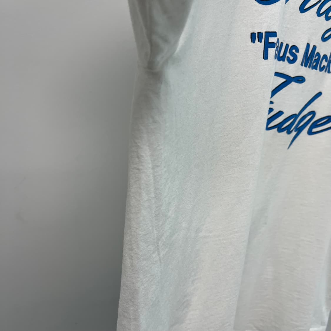 [L] 90s 헤인즈 May's Fudge 빈티지 그래픽 반팔 티셔츠 상품이미지6