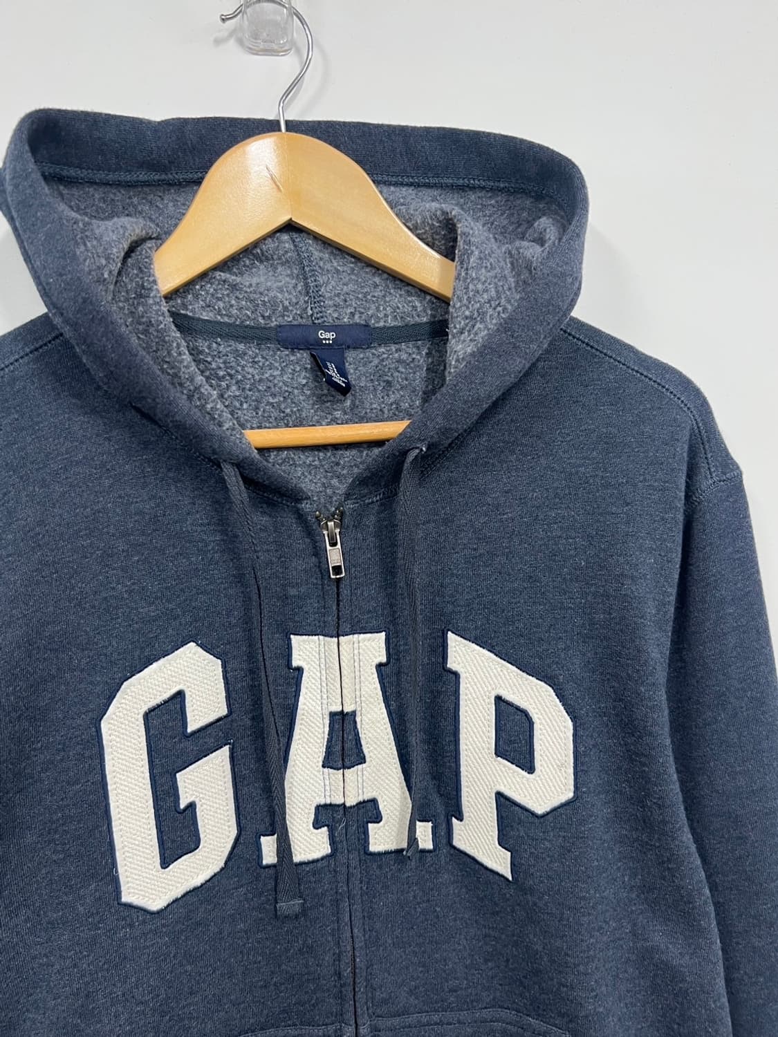 GAP 갭 레터링 빅로고 풀 후드집업 상품이미지2