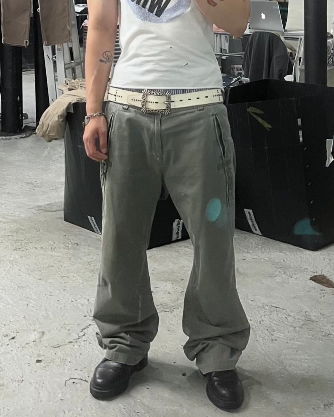 Airwalk flare pants 상품이미지3