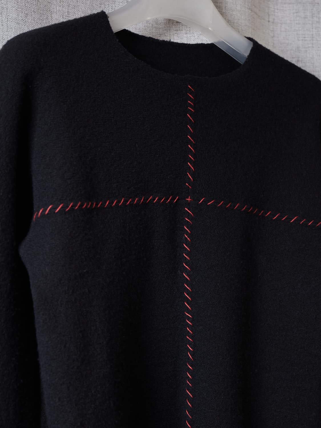 M.A+ 크로스 울 니트 상품이미지4