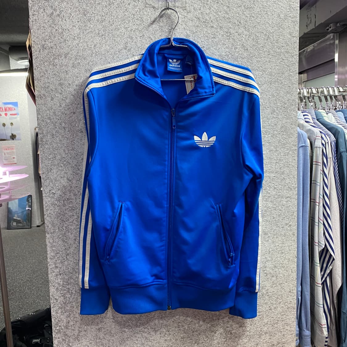 아디다스 파이어버드 블루 트랙탑 져지 B4360 상품이미지2