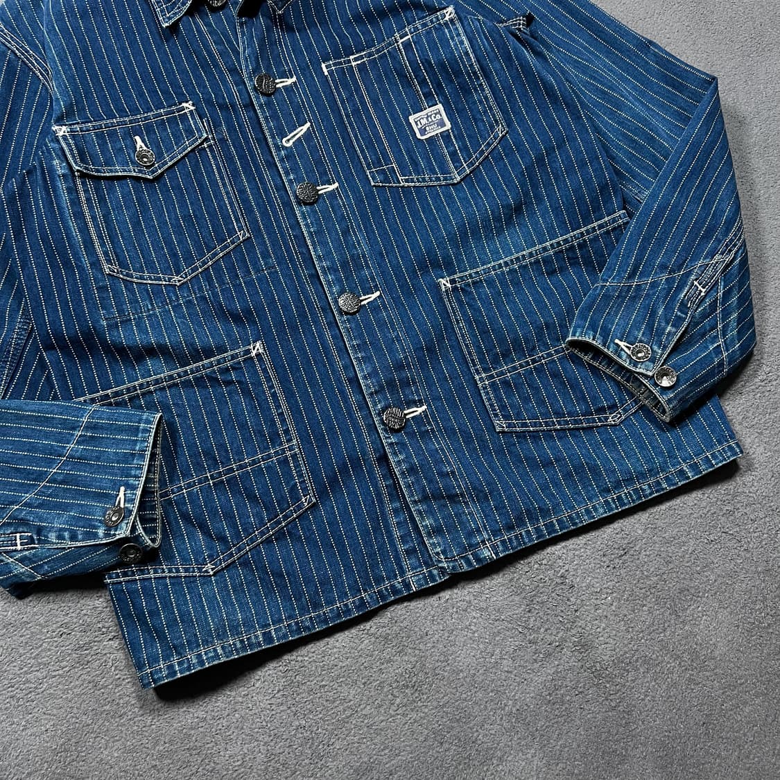 리얼맥코이 조맥코이 데님 오버올 워크자켓 상품이미지3