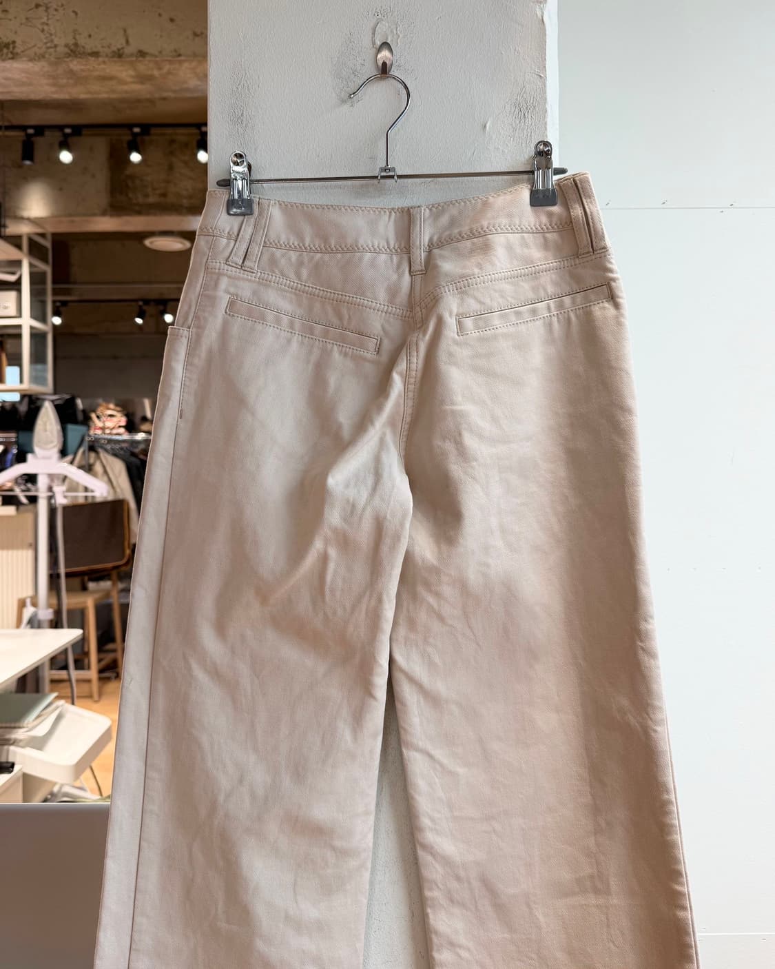 크리스찬 디올 부티크 아이보리 와이드 팬츠  상품이미지6