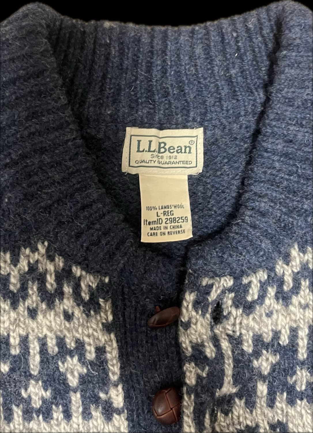 LL Bean 울 스웨터 상품이미지4