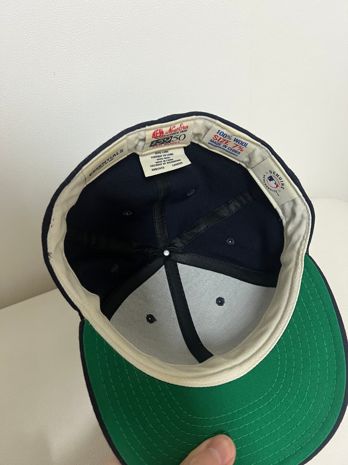 에센셜 뉴에라 사이즈 캡 738 상품이미지2