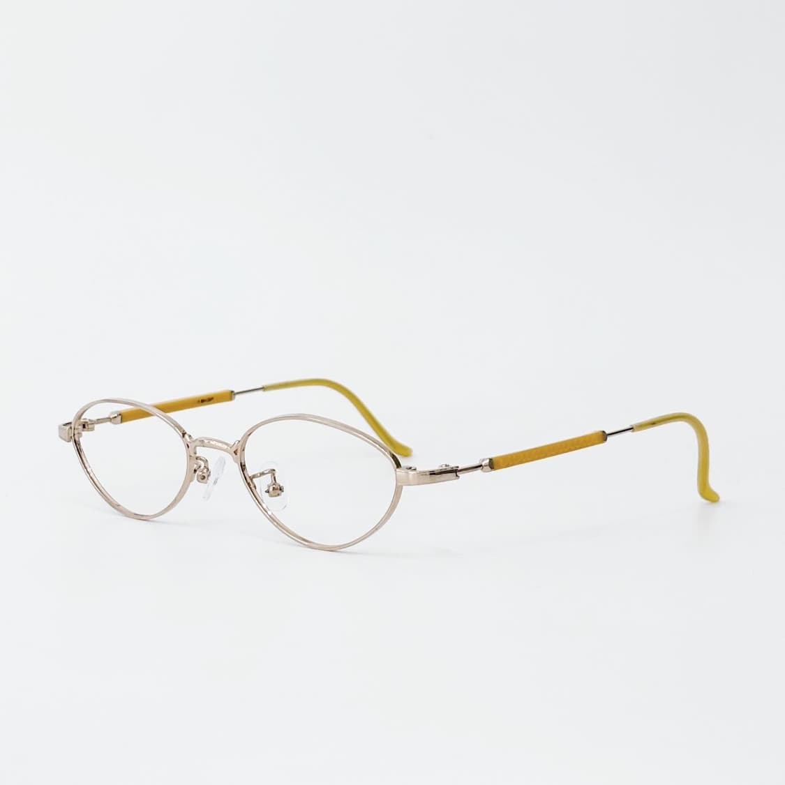 옐로우 포인트 골드 메탈 데드스탁 빈티지안경 상품이미지2