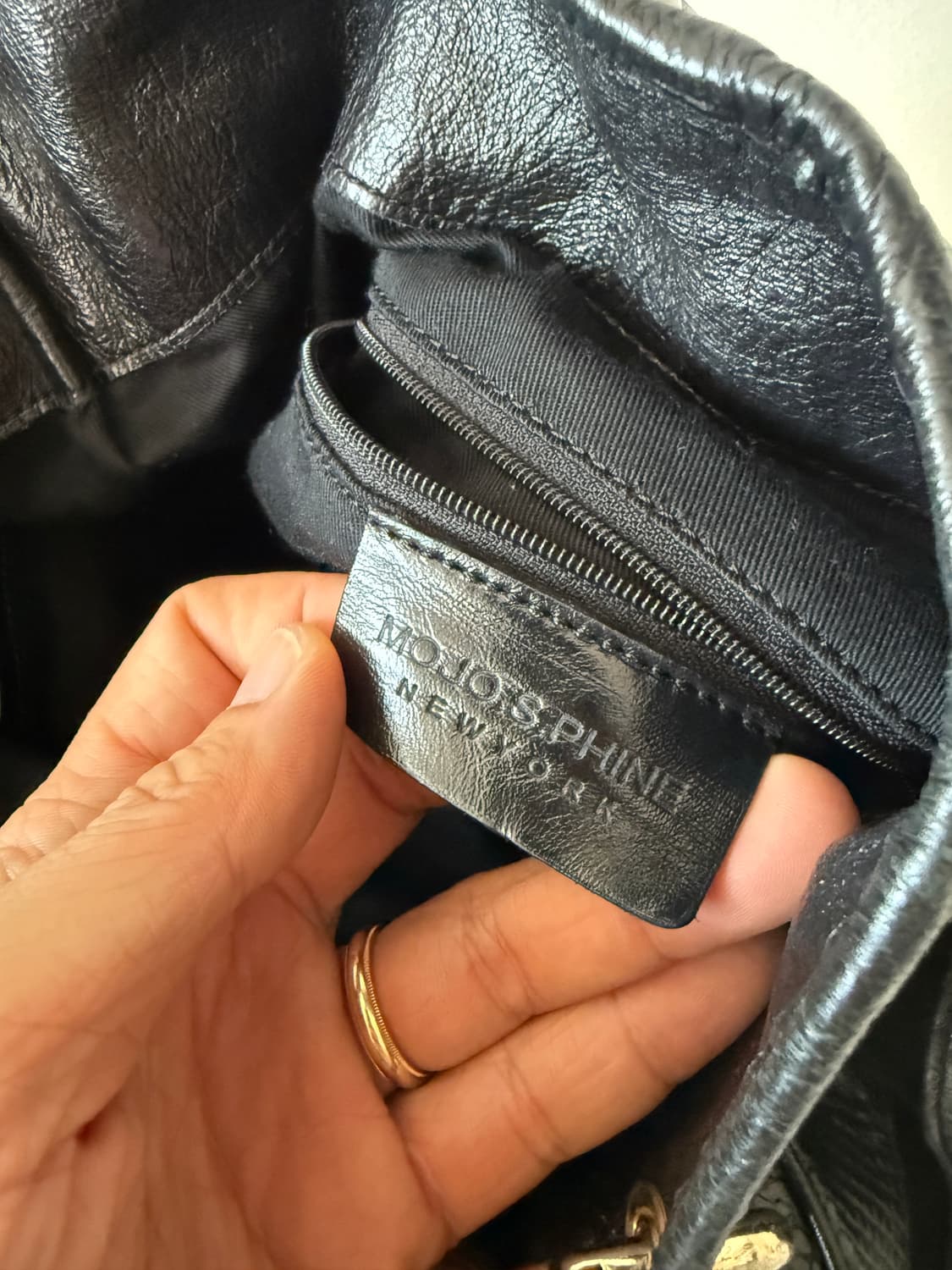 MOJO.S.PHINE 스터드 레더 숄더백 상품이미지7