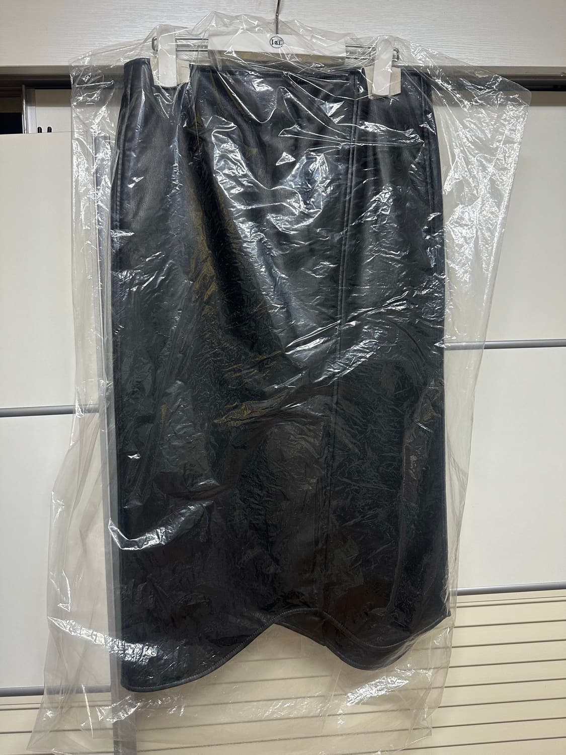 렉토 로우라이즈 레더스커트 s (새재품) 상품이미지7