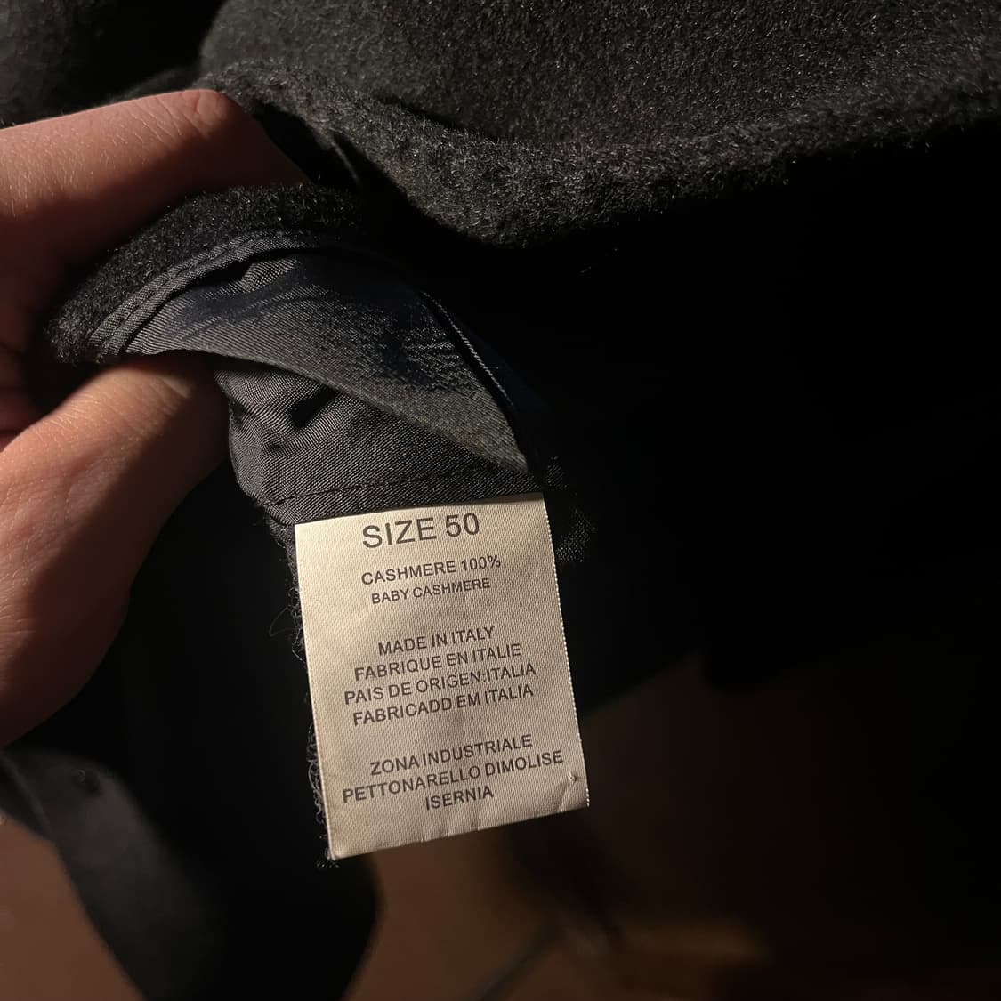 Brooks Brothers 베이비 캐시미어 100 싱글 코트 상품이미지9