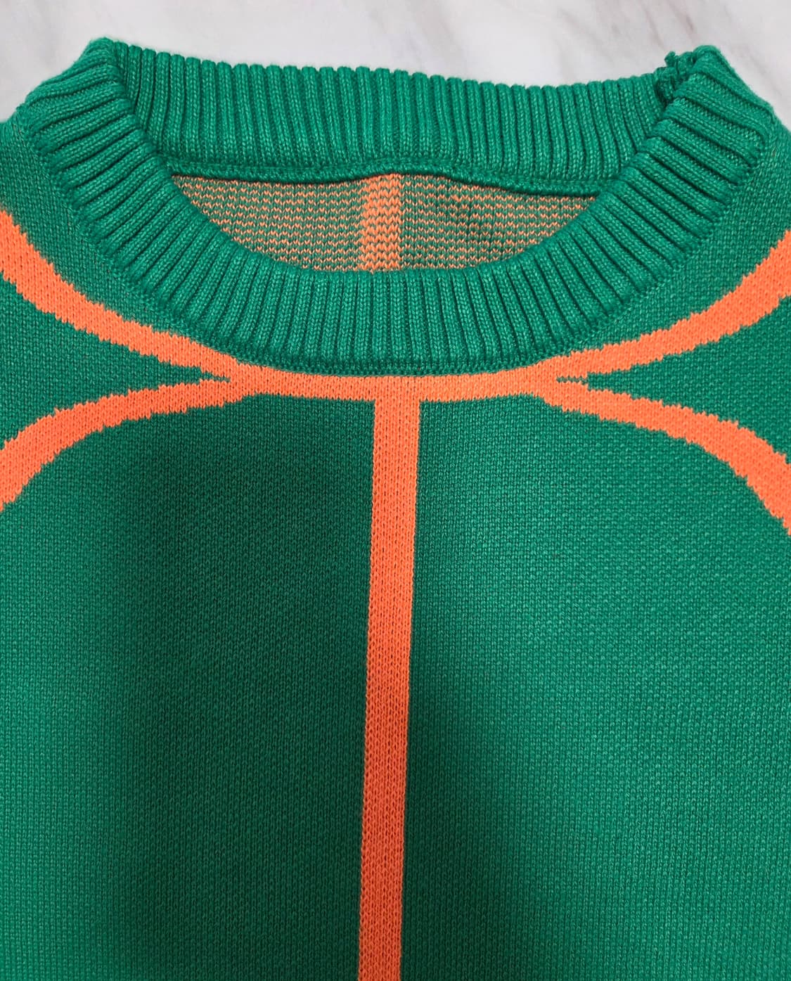 여성 패턴 크루넥 니트 상품이미지9