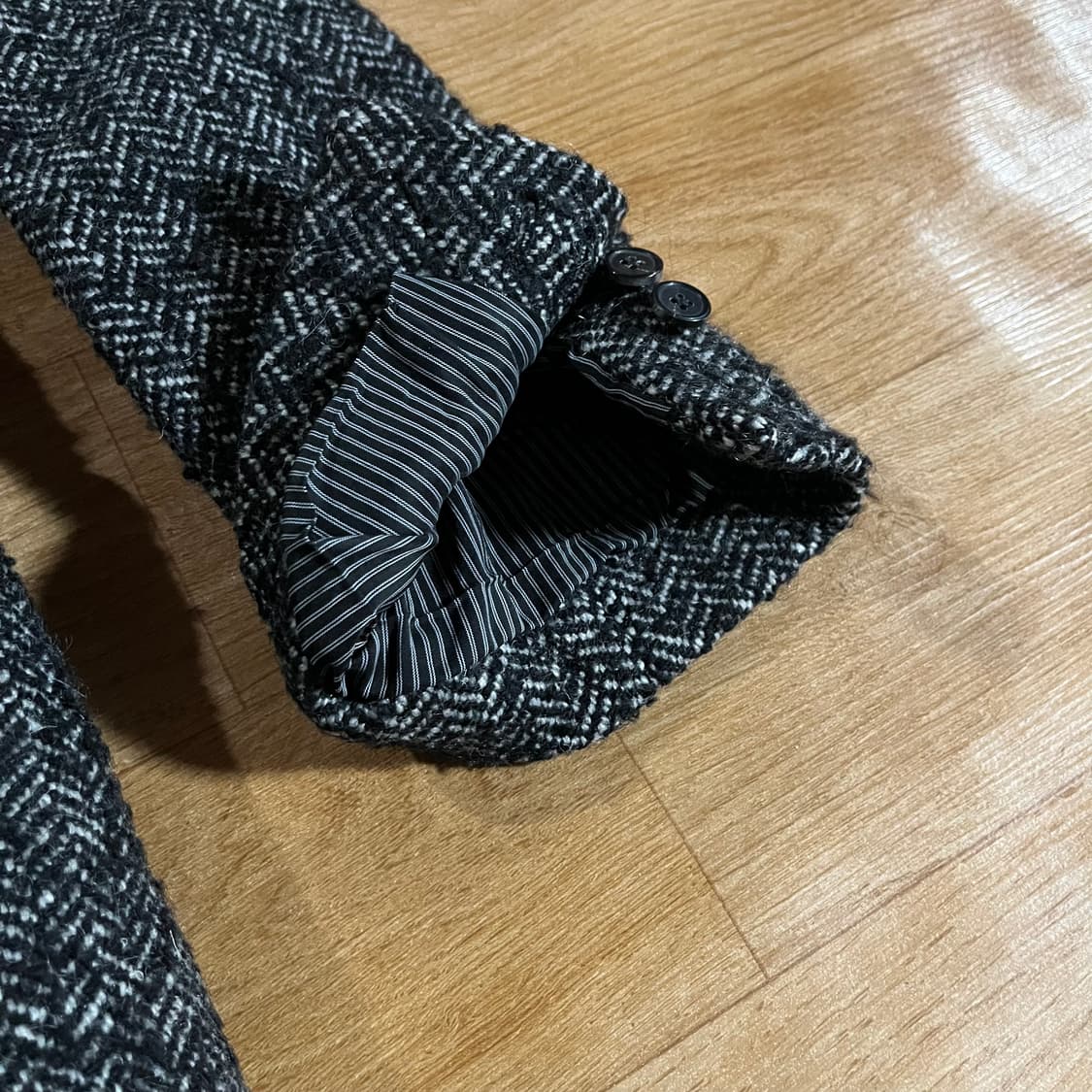 [110] 아미 오버 헤링본 트위드 코트 상품이미지4