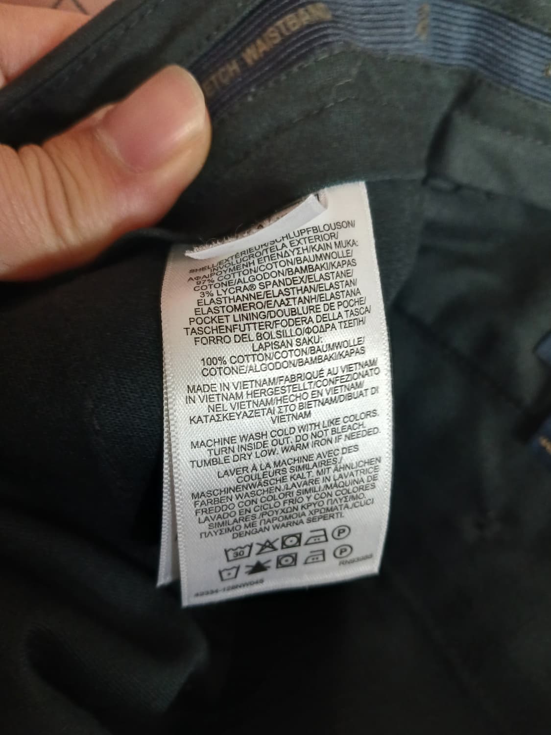 브룩스브라더스 남성 레귤러핏 바지35  상품이미지4