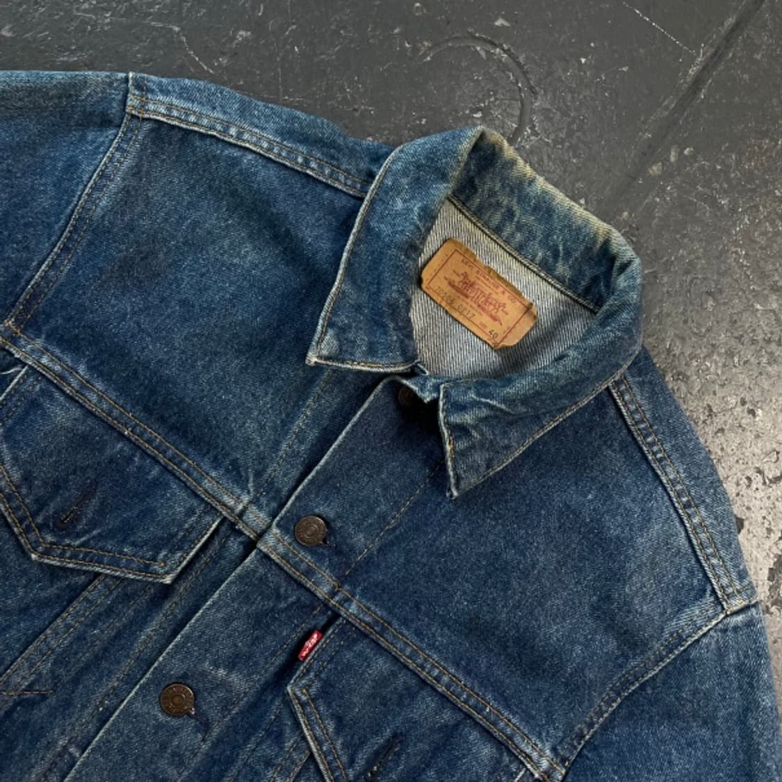 40 90s 리바이스 USA 70506 데님 자켓  상품이미지2