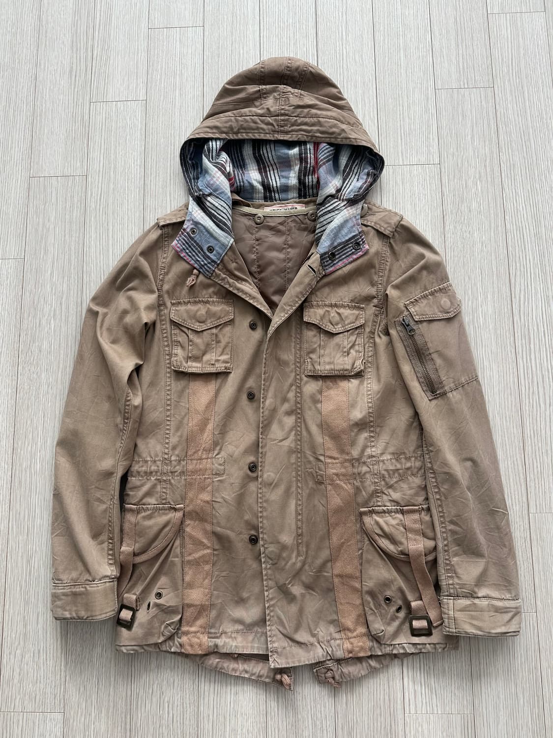 jpn 야상자켓 아우터 히피 스즈코 하구미 괴짜 핀터깔 상품이미지4