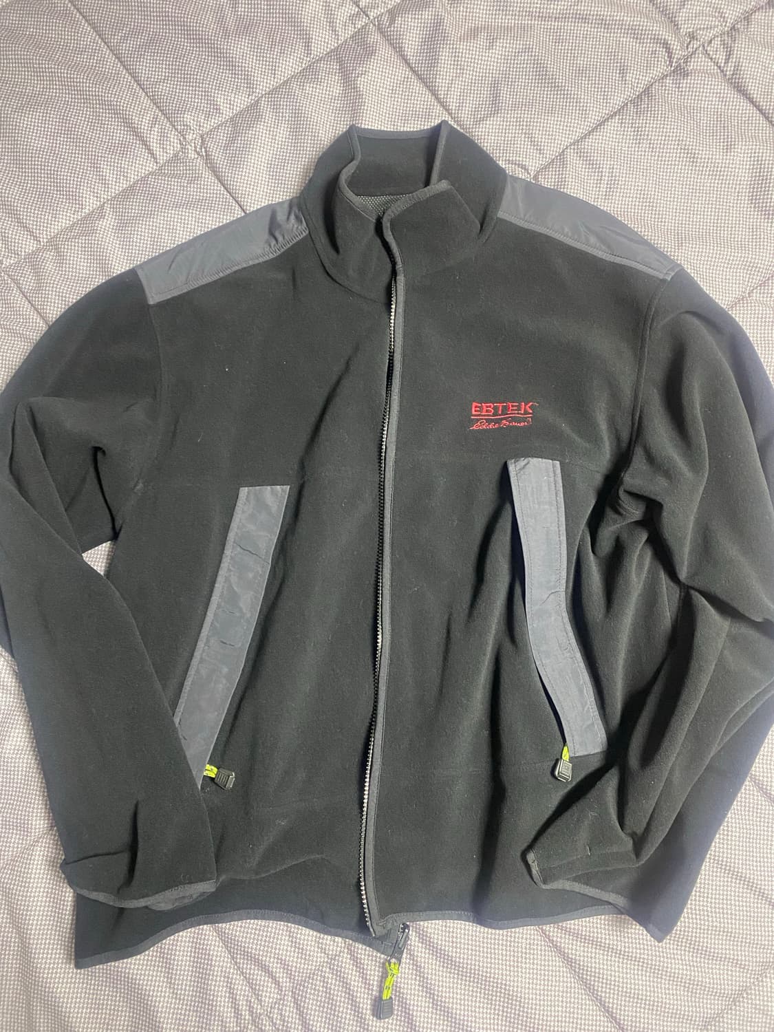 칸예착용 에디바우어 ebtek 후리스 자켓 상품이미지2