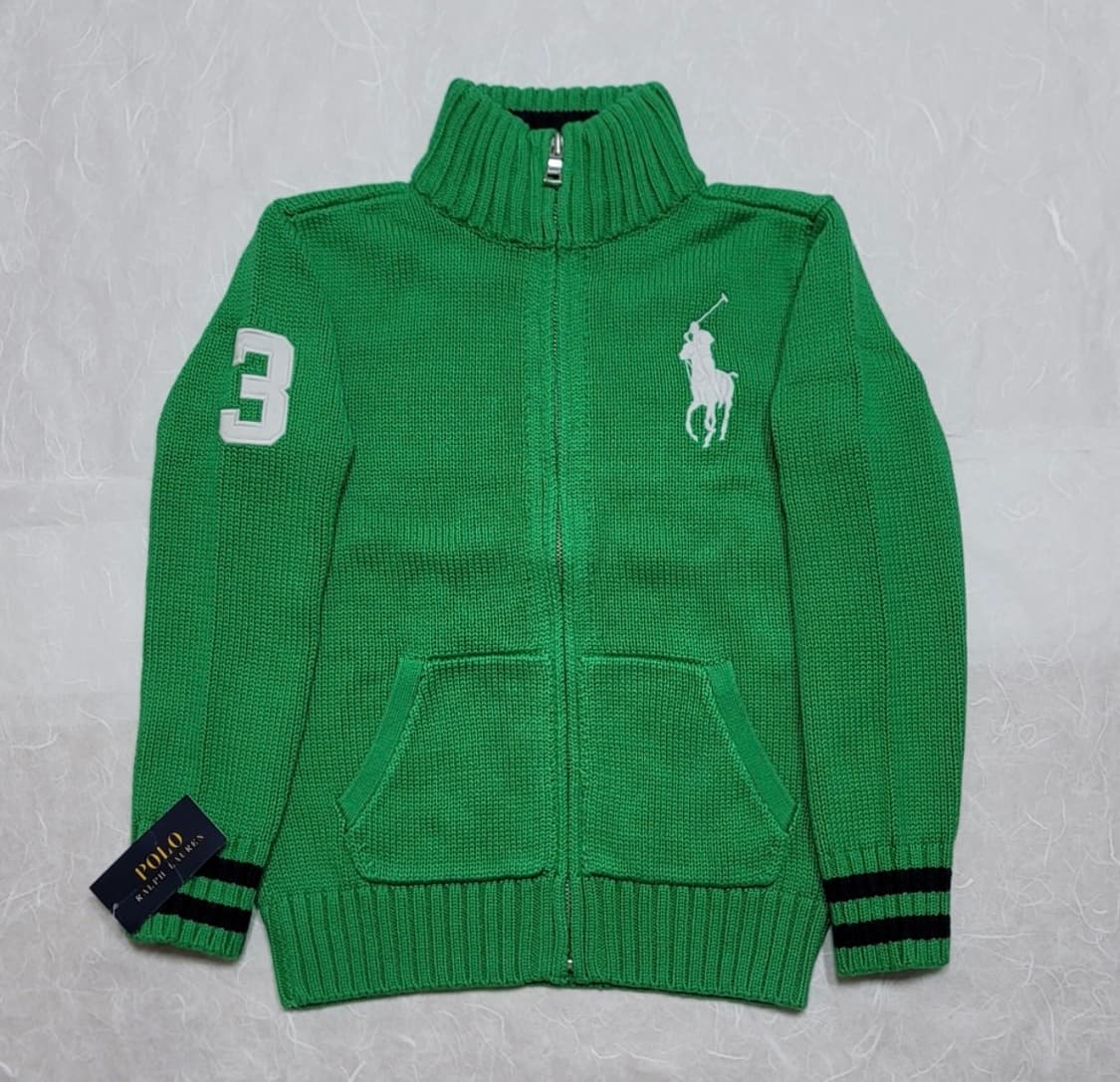  (새상품)Ralph Lauren Polo 빅포니 집업 가디건 스웨터 판 상품이미지2