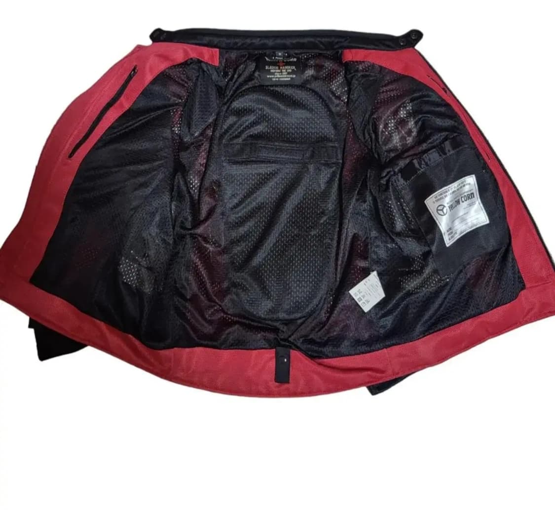 (m) 90s 옐로우콘 바이크자켓 yellowcorn 모터사이클자켓 상품이미지4