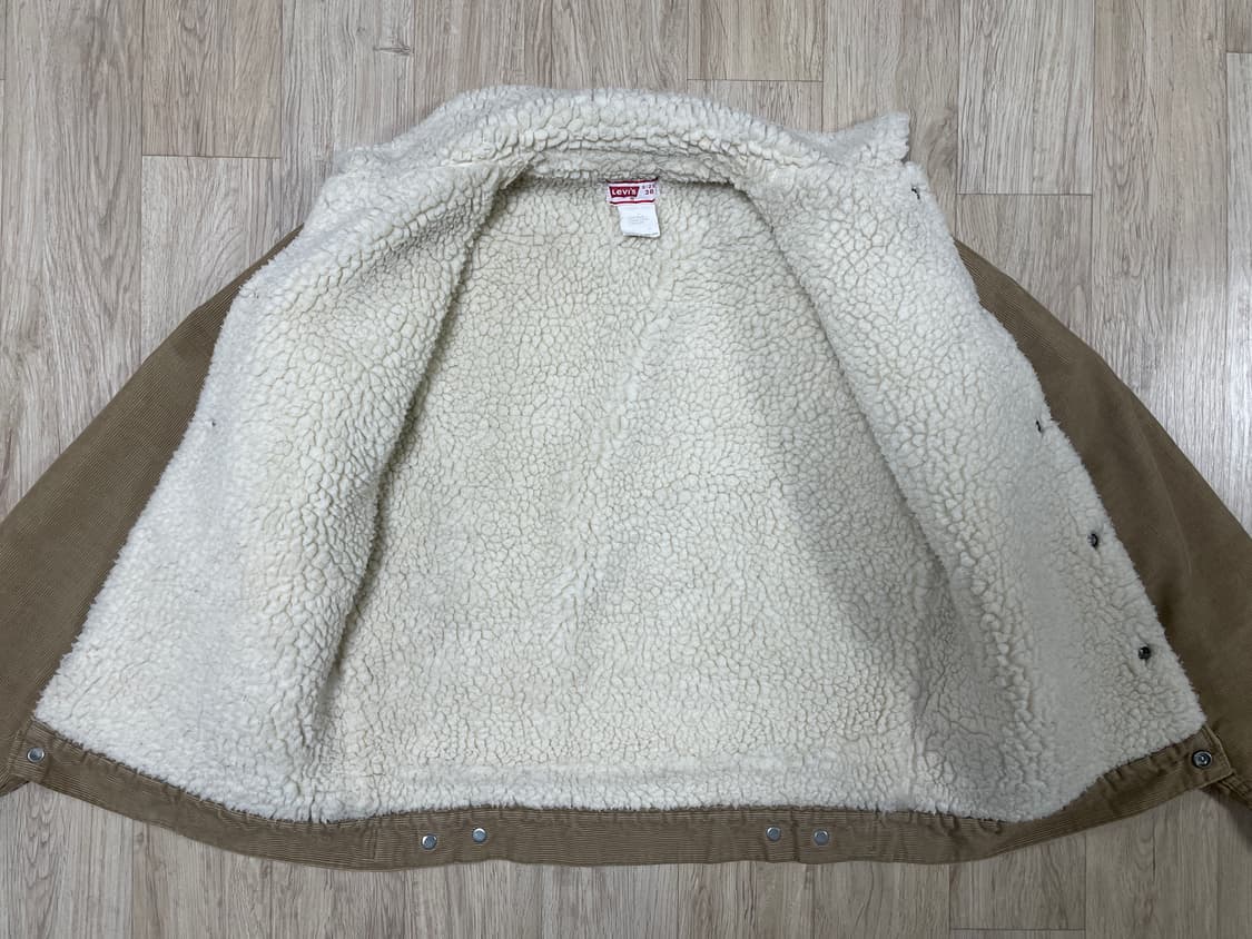 95~100) LVC원판 70's 리바이스 코듀로이 양털자켓(RRL&폴로 상품이미지3