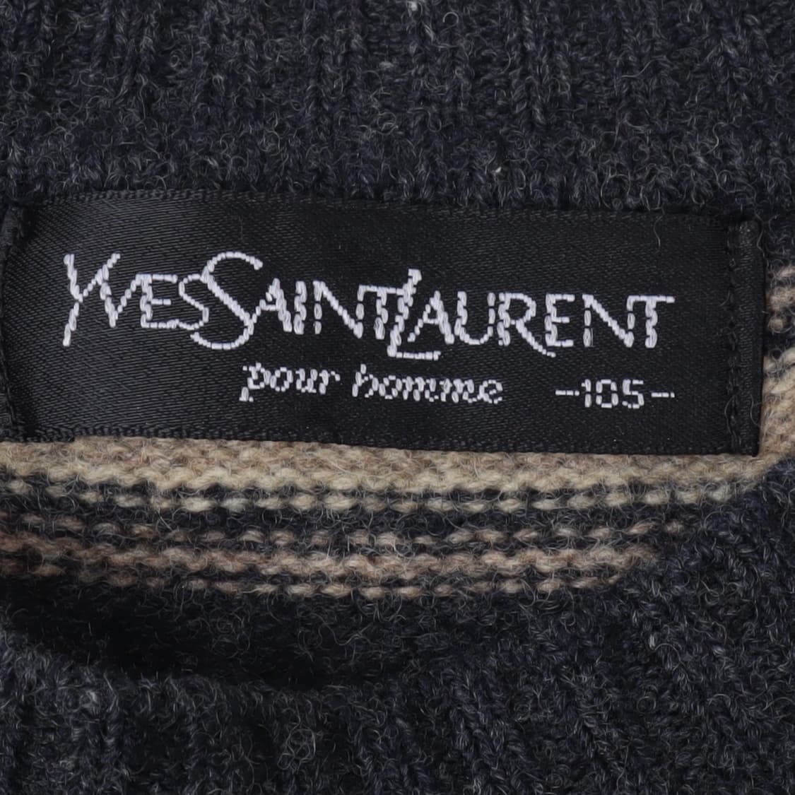 입생로랑 뿌르 옴므 스트라이프 울 니트 상품이미지8