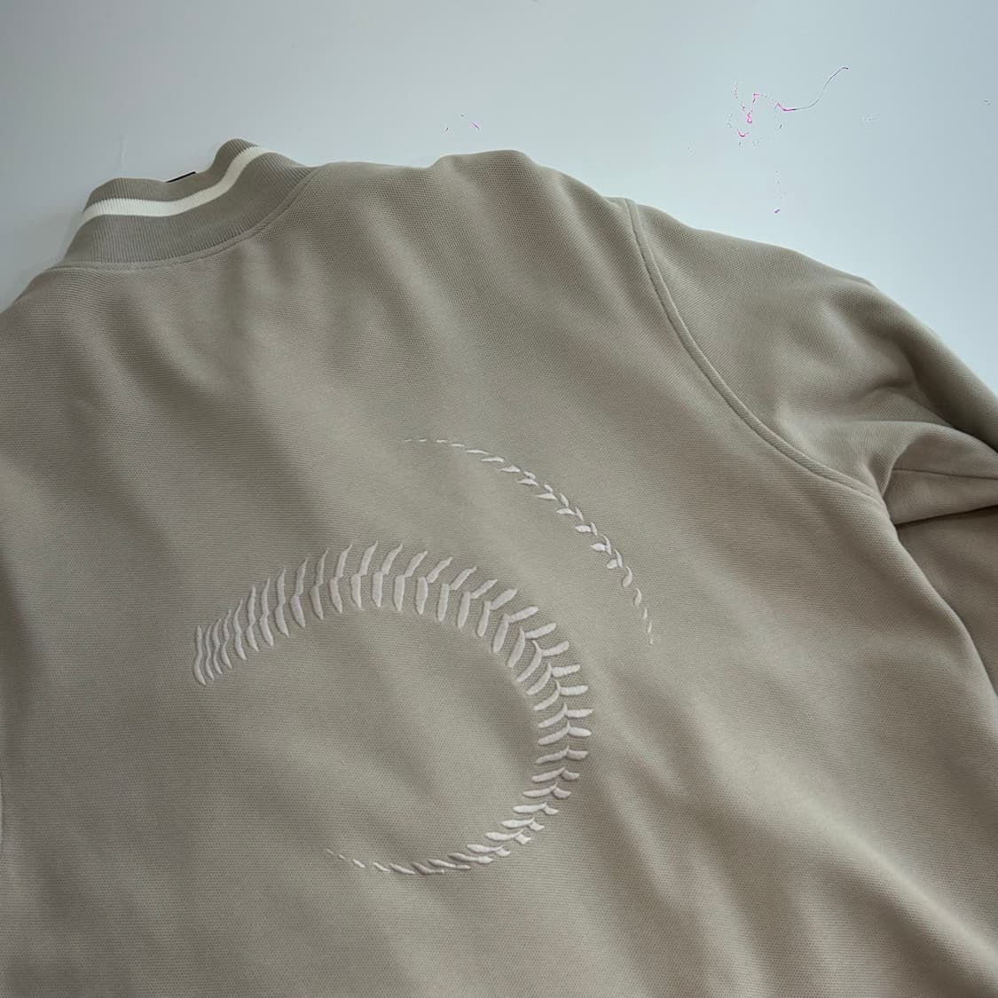 나이키X MLB bombers 애쉬베이지 야구점퍼 상품이미지7