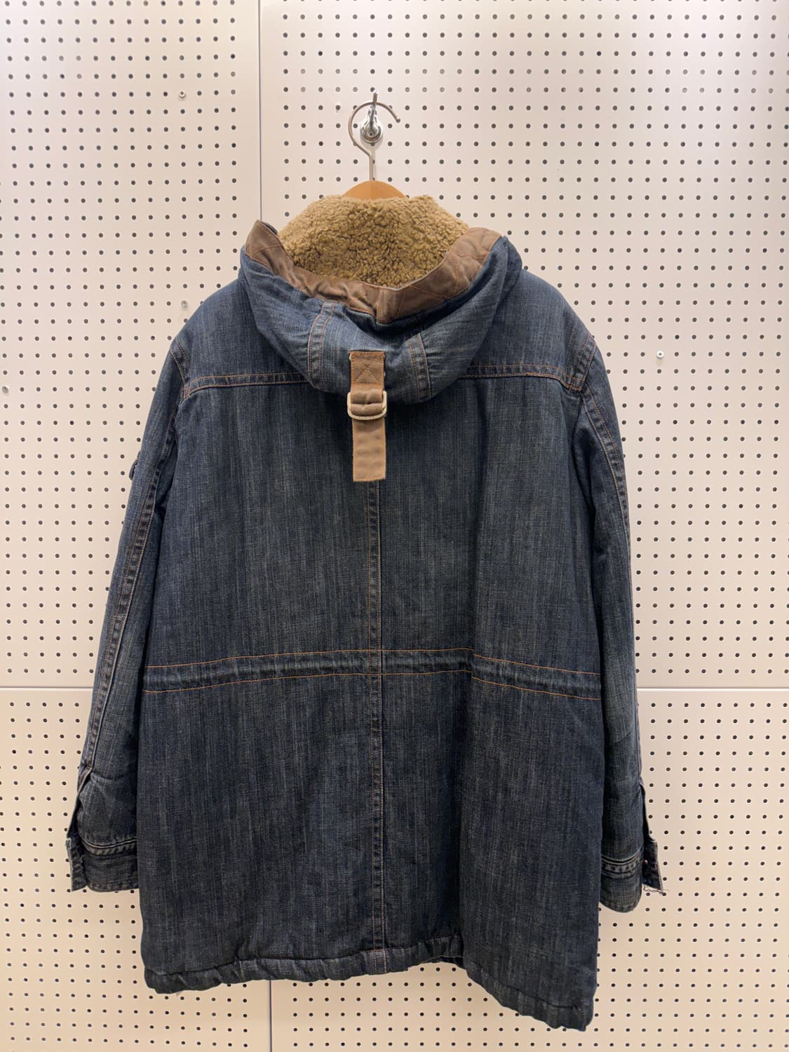 Clr!de 데님 누빔 양털 야상 U781 상품이미지3