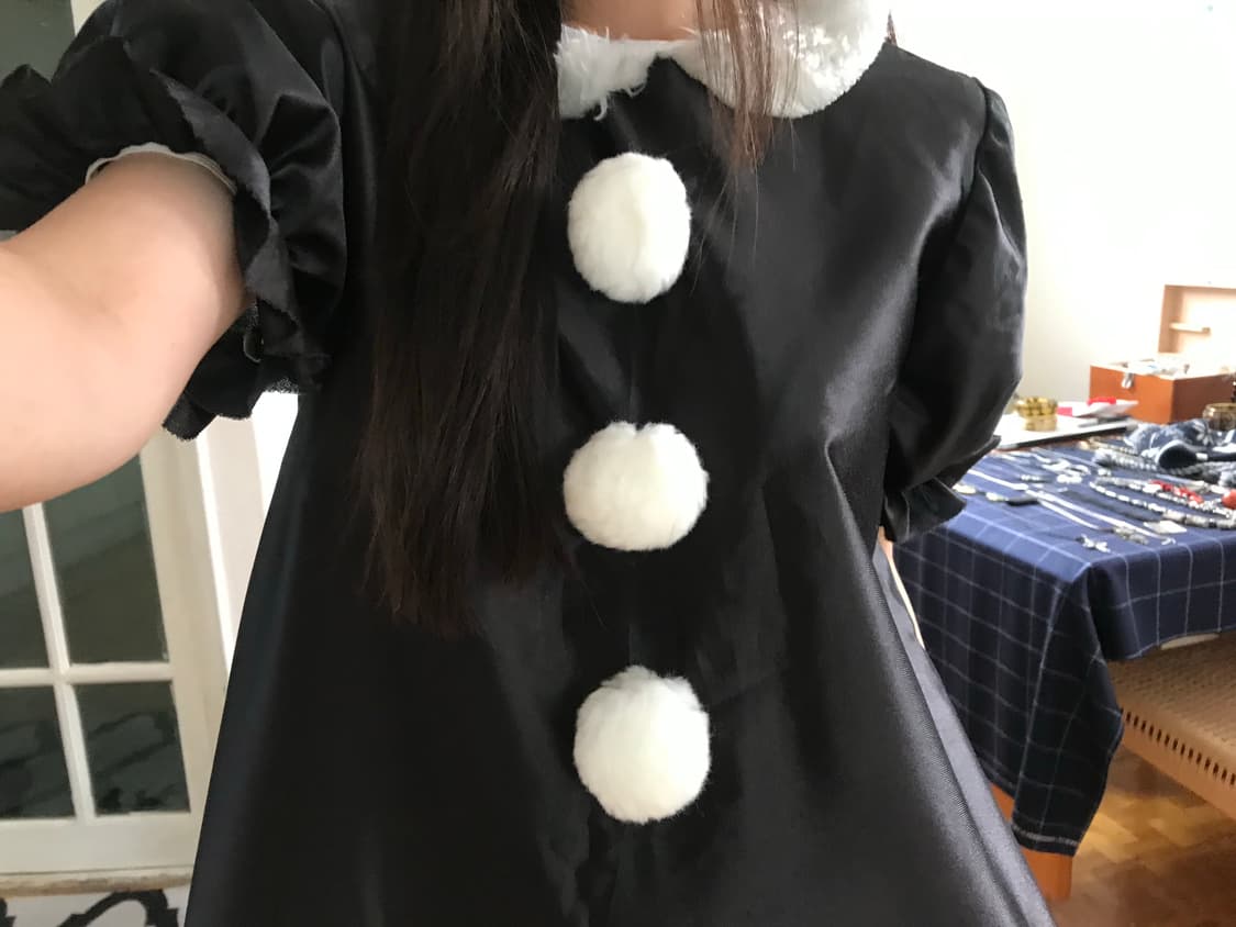 vintage fur one-piece 상품이미지5