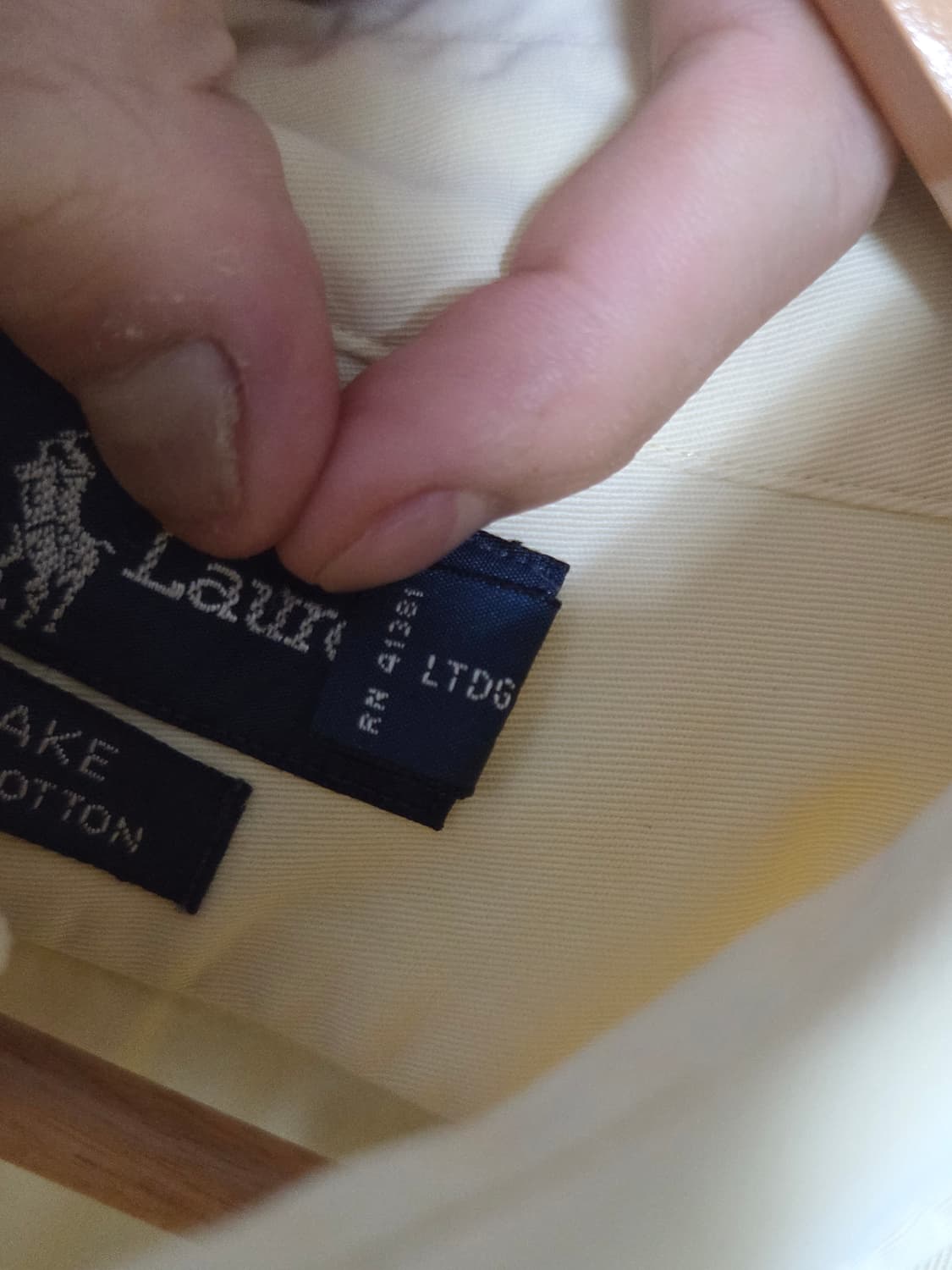 [폴로 랄프로렌] 블레이크 핏 코튼 버튼다운 셔츠 | 00159 상품이미지4