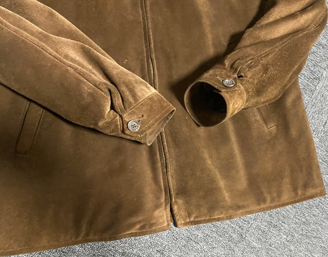 옷정리중. 폴로 스웨이드 어드저스트 자켓 급처 상품이미지7