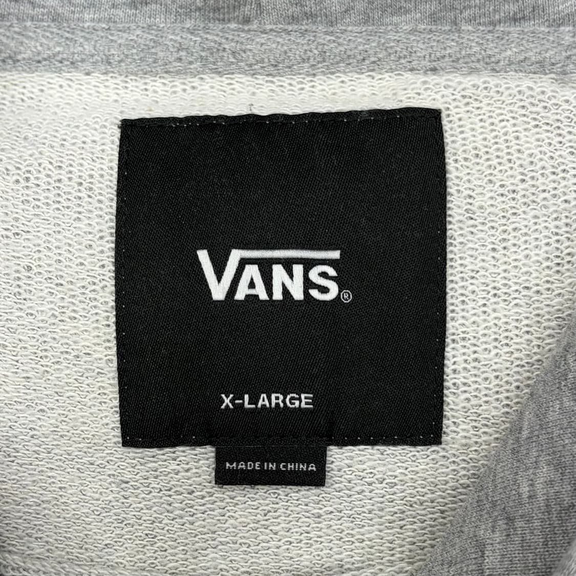 Vans 반스 체크보드 그레이 후드티 XL 상품이미지6