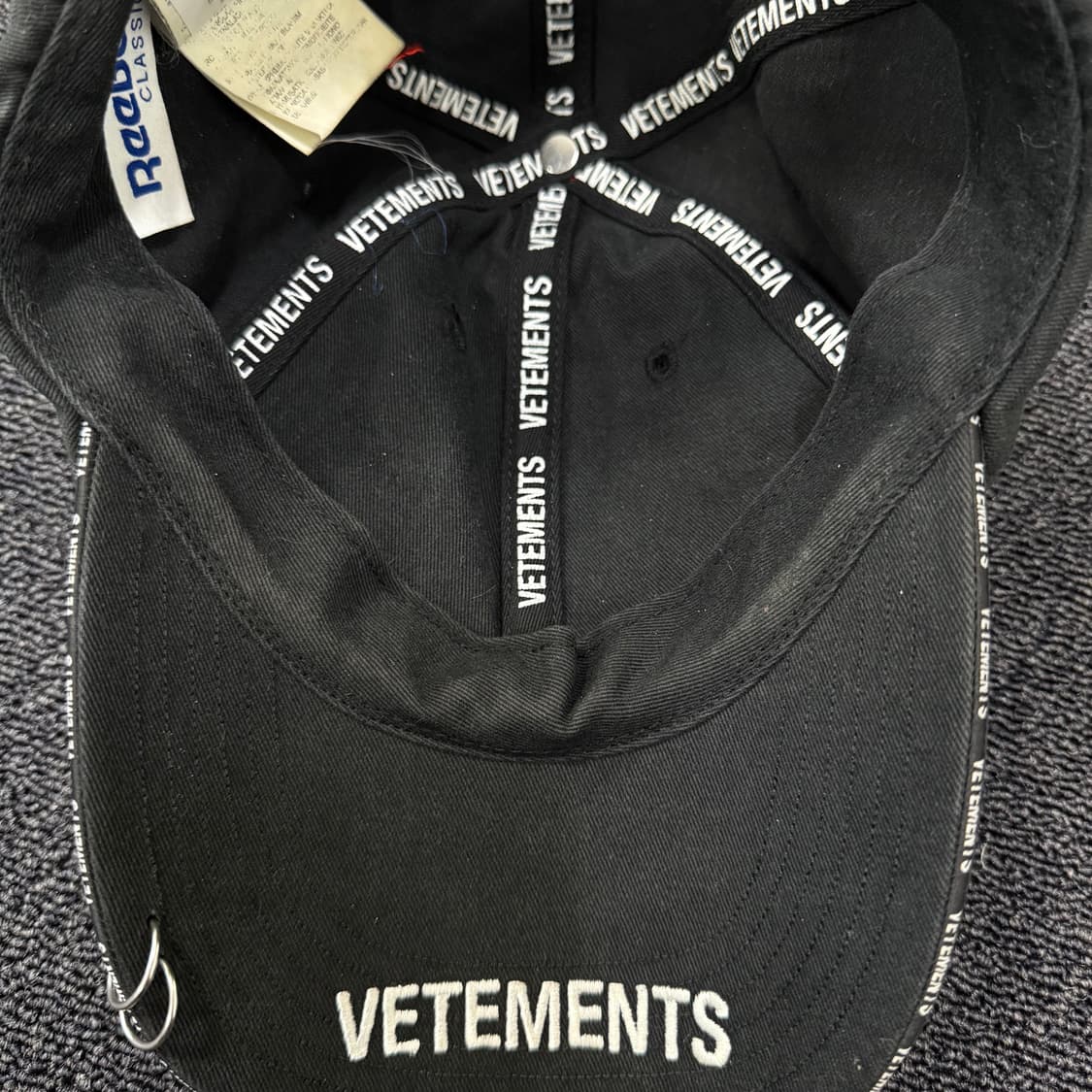 베트멍 x 리복 아나키링 볼캡 모자 상품이미지9