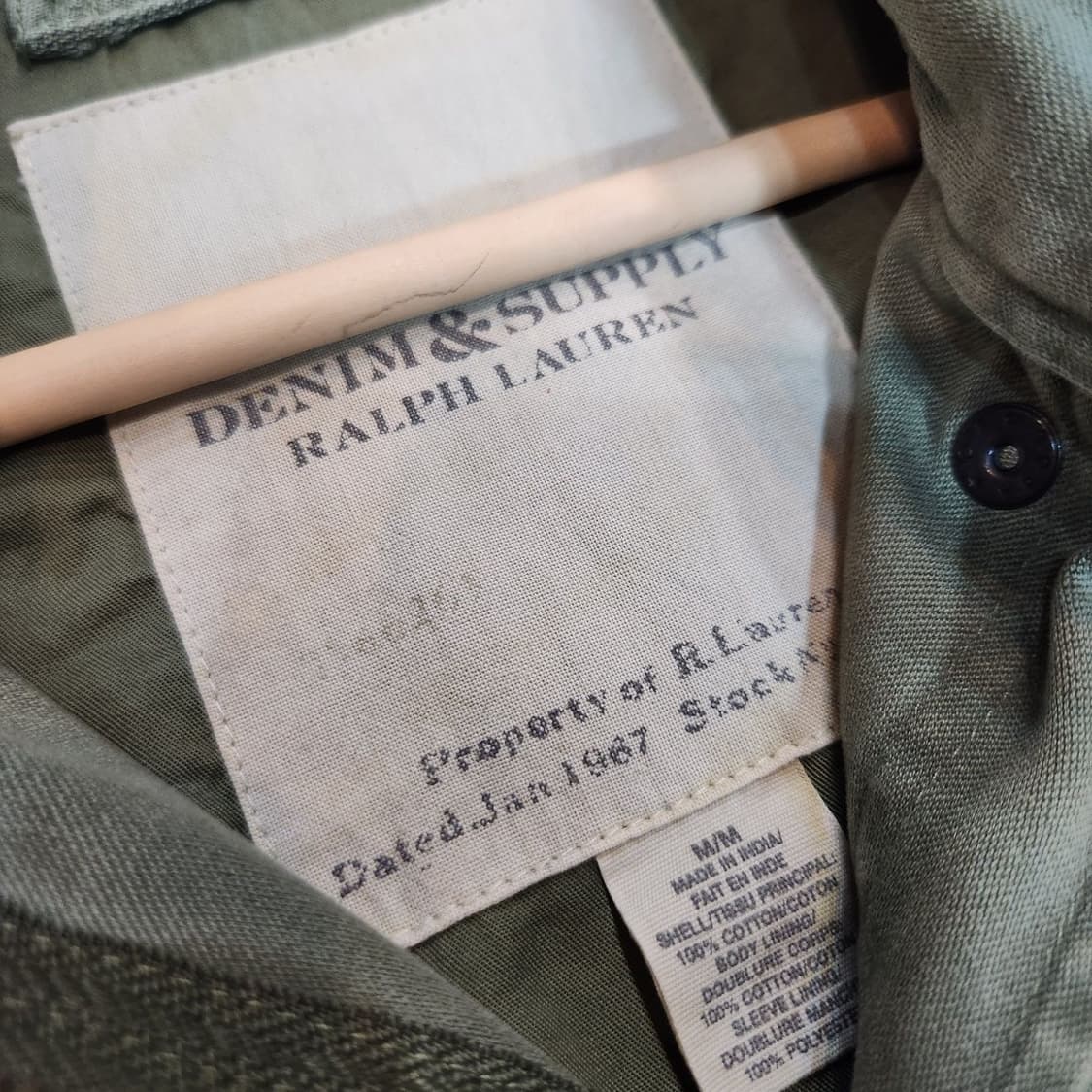 폴로 데님앤서플라이 여성 M-65 자켓 M 상품이미지3