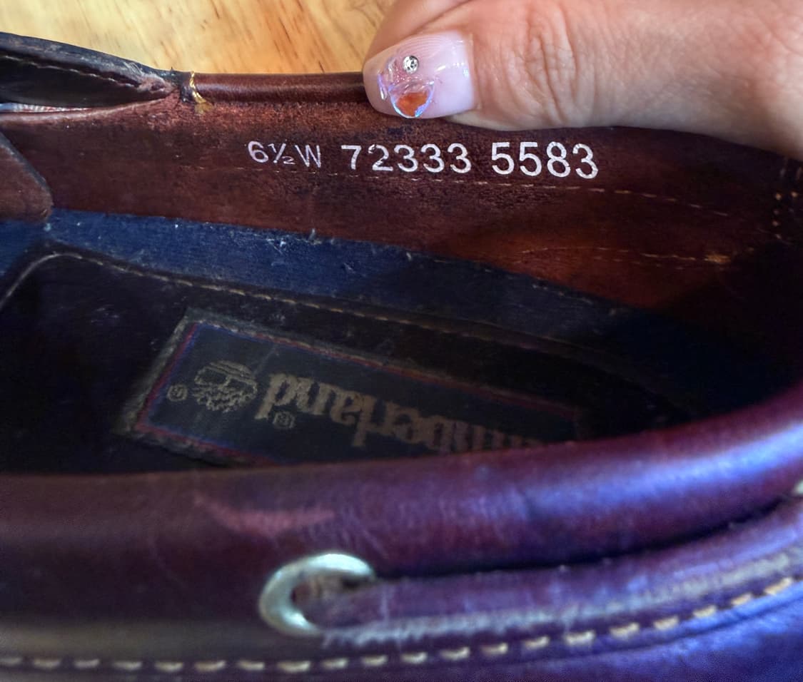 팀버랜드(Timberland) 클래식 2-아이 보트 슈즈6.5W(235) 상품이미지8