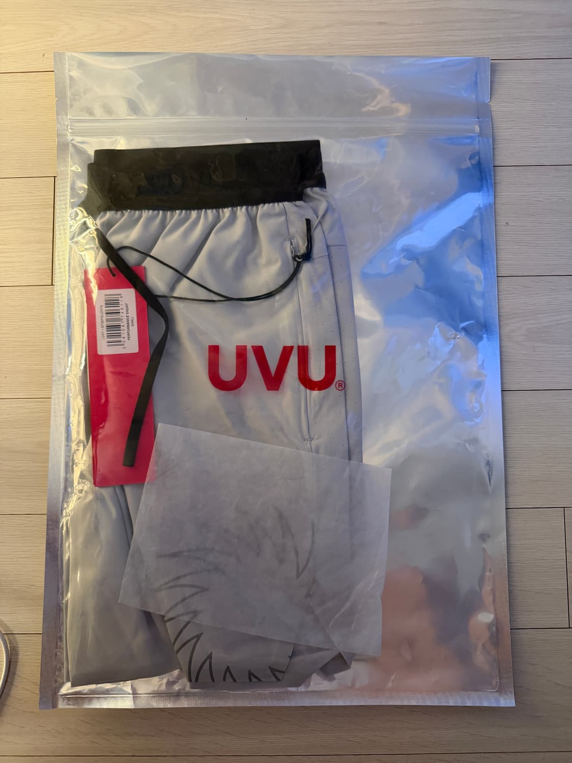 UVU 퍼포먼스 쇼츠 라이트 그레이 S 상품이미지2