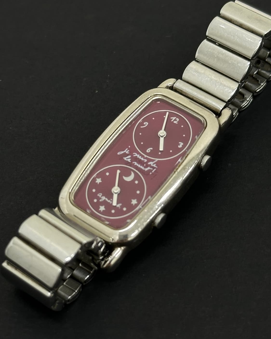 아네스베 듀얼타임 쿼츠 시계 상품이미지5