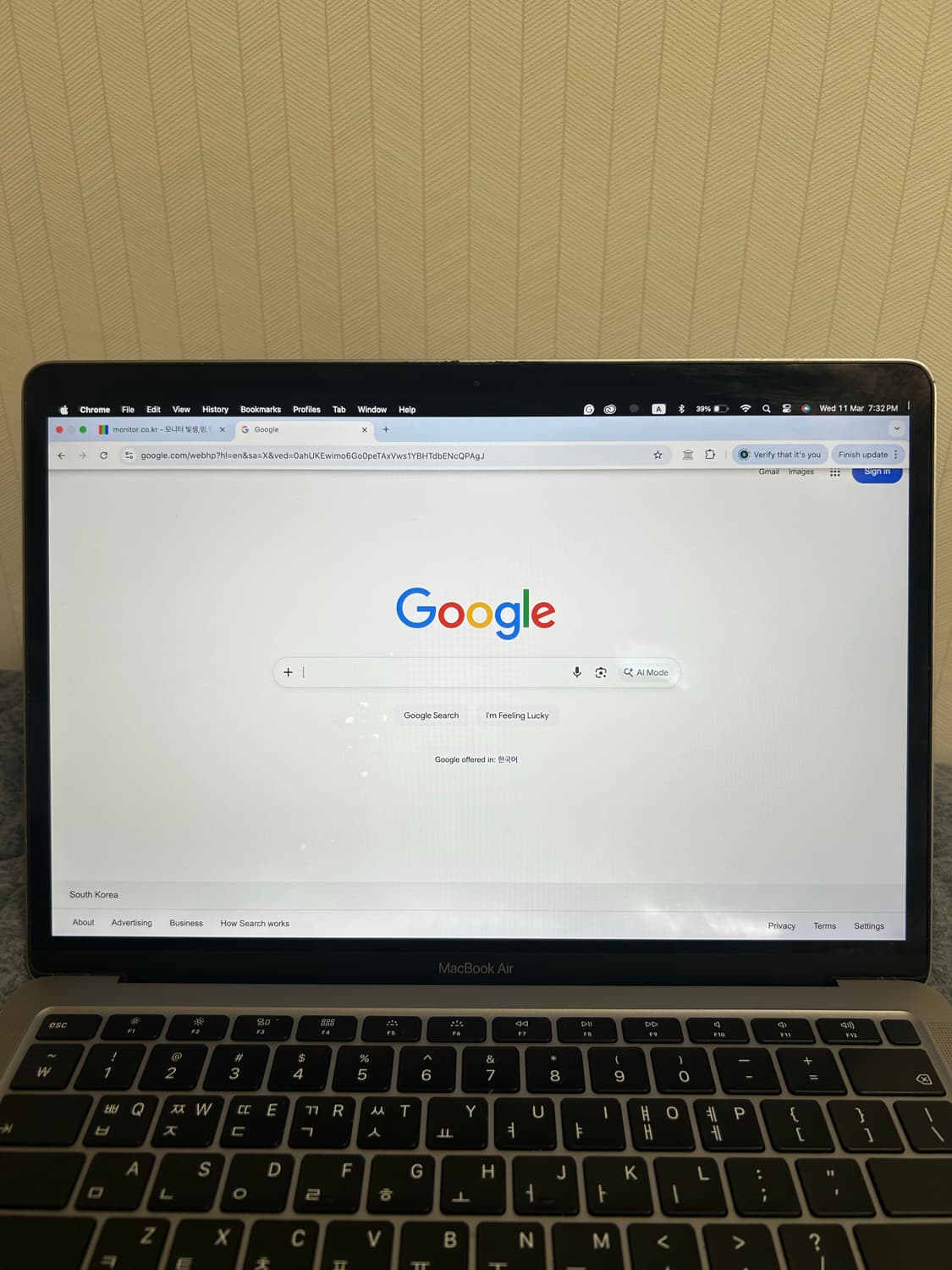 맥북 에어 2020 i3 13인치 실버 상품이미지8