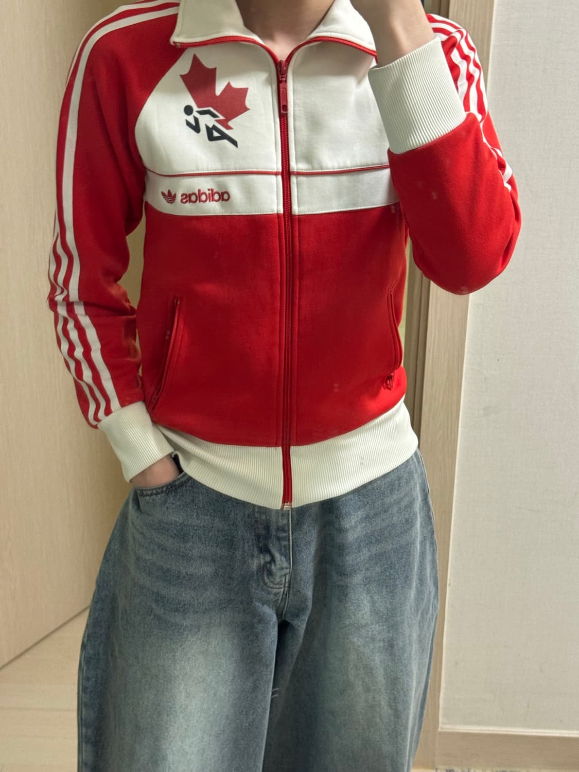 아디다스 캐나다 져지 S(36) 사이즈 상품이미지1