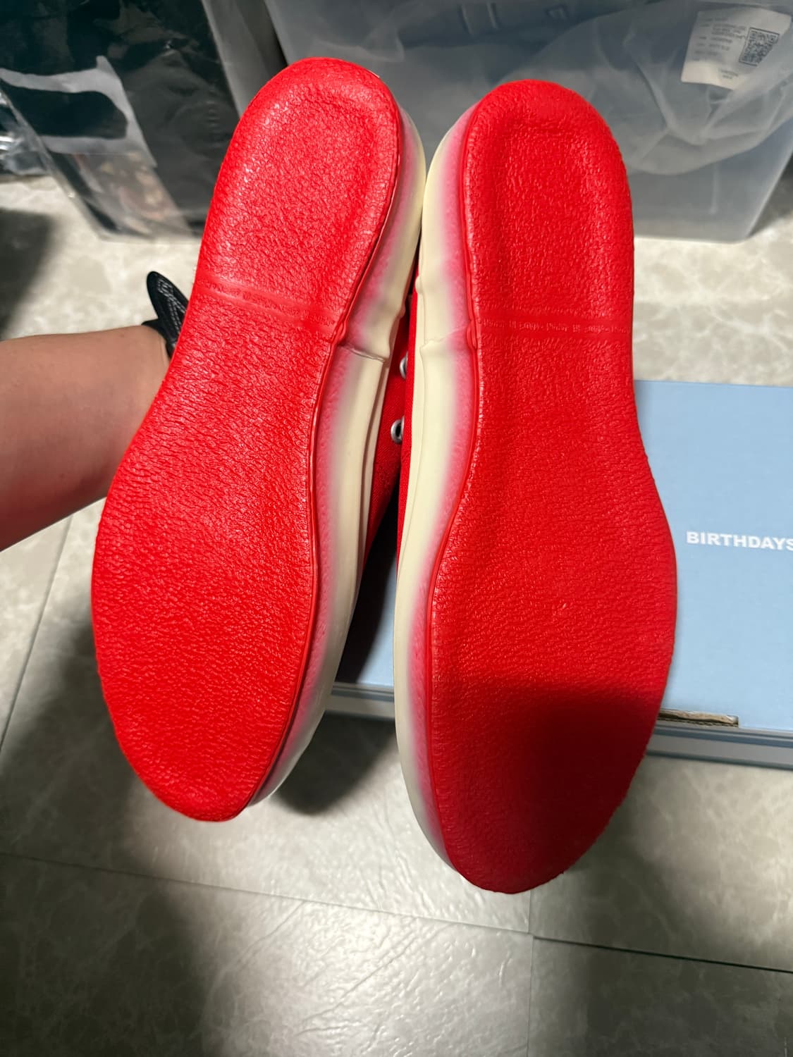 260사이즈 문스타 벌스데이수트 로우 바스켓 레드 상품이미지2