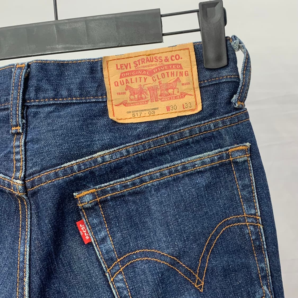 [30x33] 00s 리바이스 517 데님 팬츠 상품이미지7