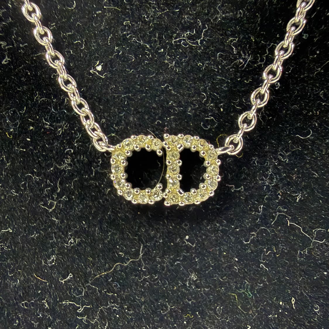 [풀구성,단종모델] 디올 클레어 디 룬 네클리스 실버 목걸이 상품이미지2