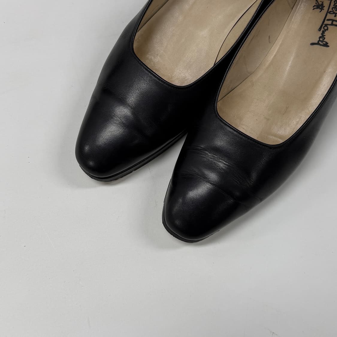 90s Margaret Howell mid heel pumps 상품이미지3